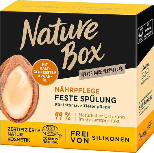 Nature Box Fest-Shampoo Nährpflege mit Argan-Öl 85g