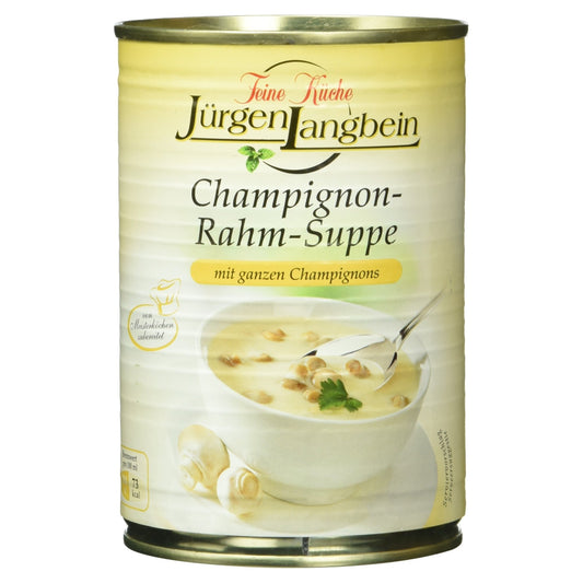 Jürgen Langbein Champignon Rahm Suppe 400ml