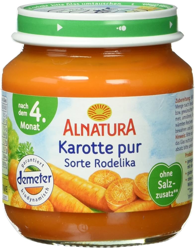 Demeter Alnatura Karotte pur nach dem 4.Monat 125g