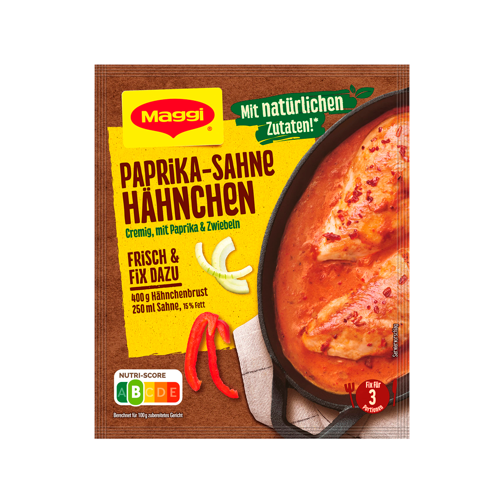 Maggi Fix Paprika Sahne Hähnchen 31g