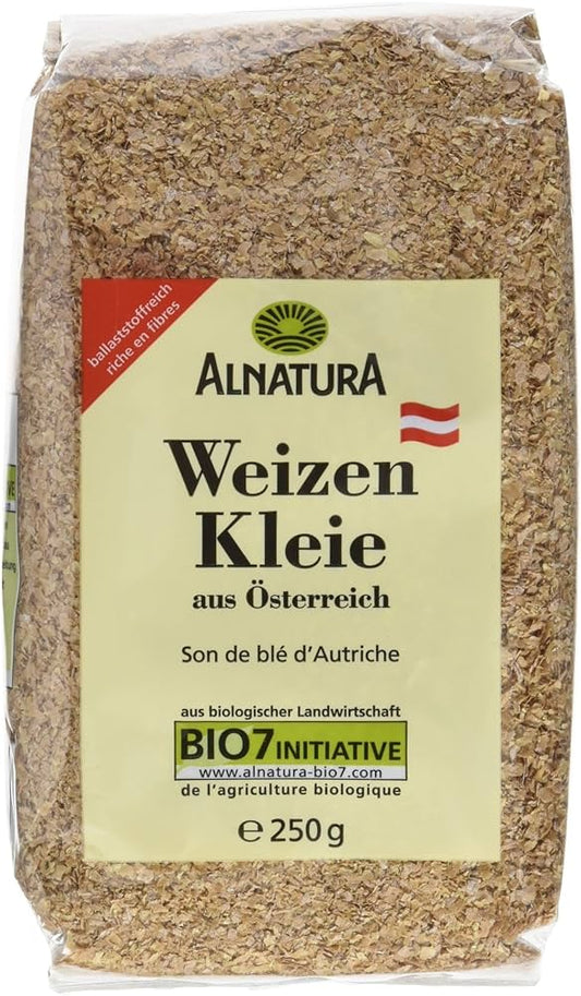 Bio Alnatura Weizenkleie grob 250g