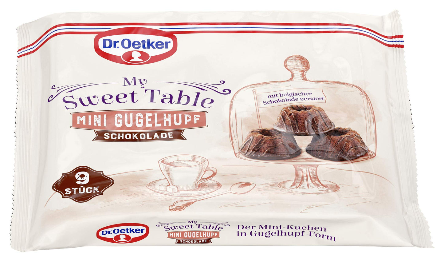 Dr.Oetker My Sweet Table Mini Gugelhupf Schoko 135g