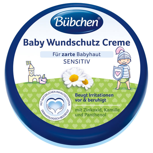 Bübchen Baby Wundschutz Creme Sensitiv für zarte Babyhaut 150ml