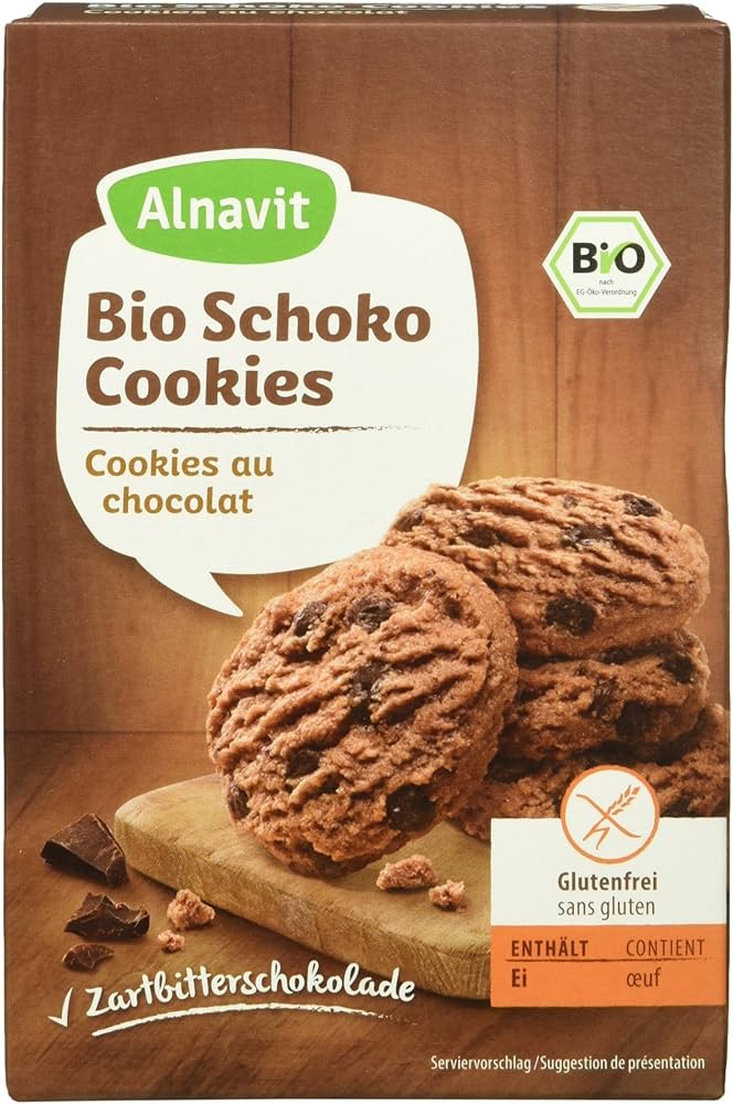 Bio Alnavit Schoko Cookies 125g