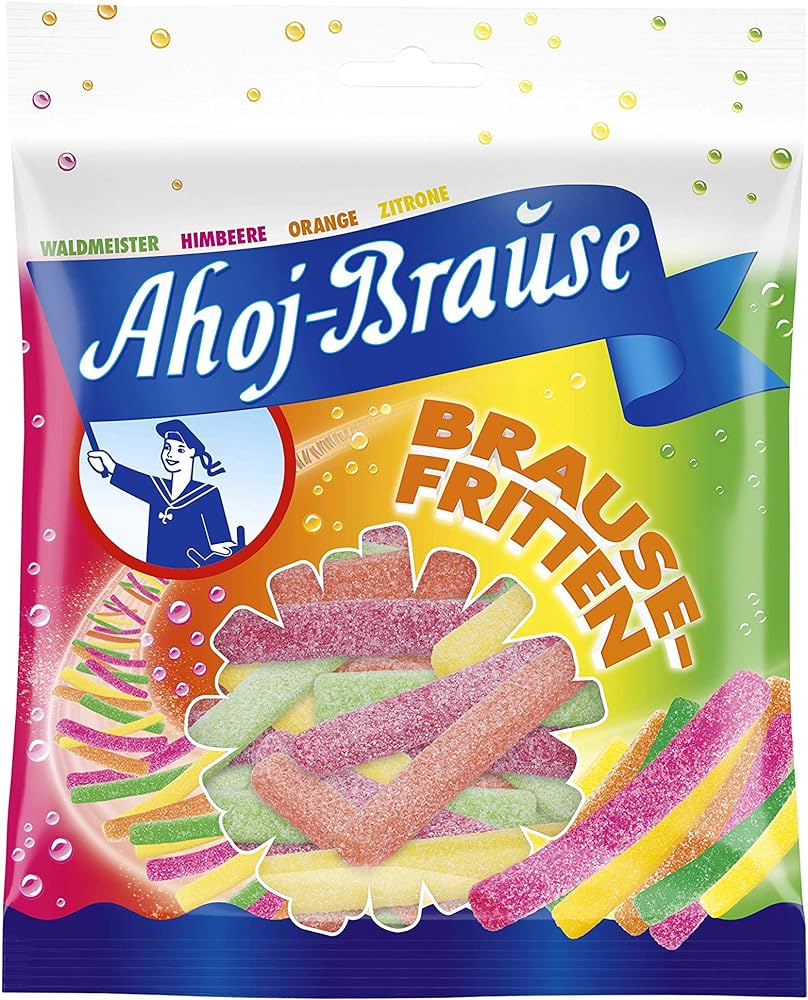 Ahoj-Brause Gummibonbon Fritten soft 150g