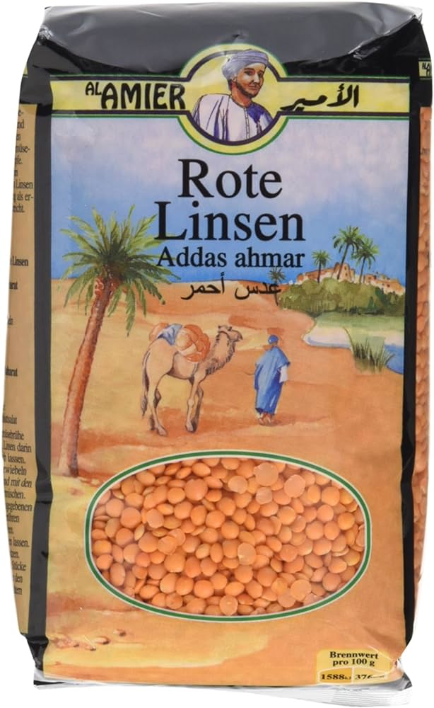 Al Amier Addas Ahmar rote Linsen 500g