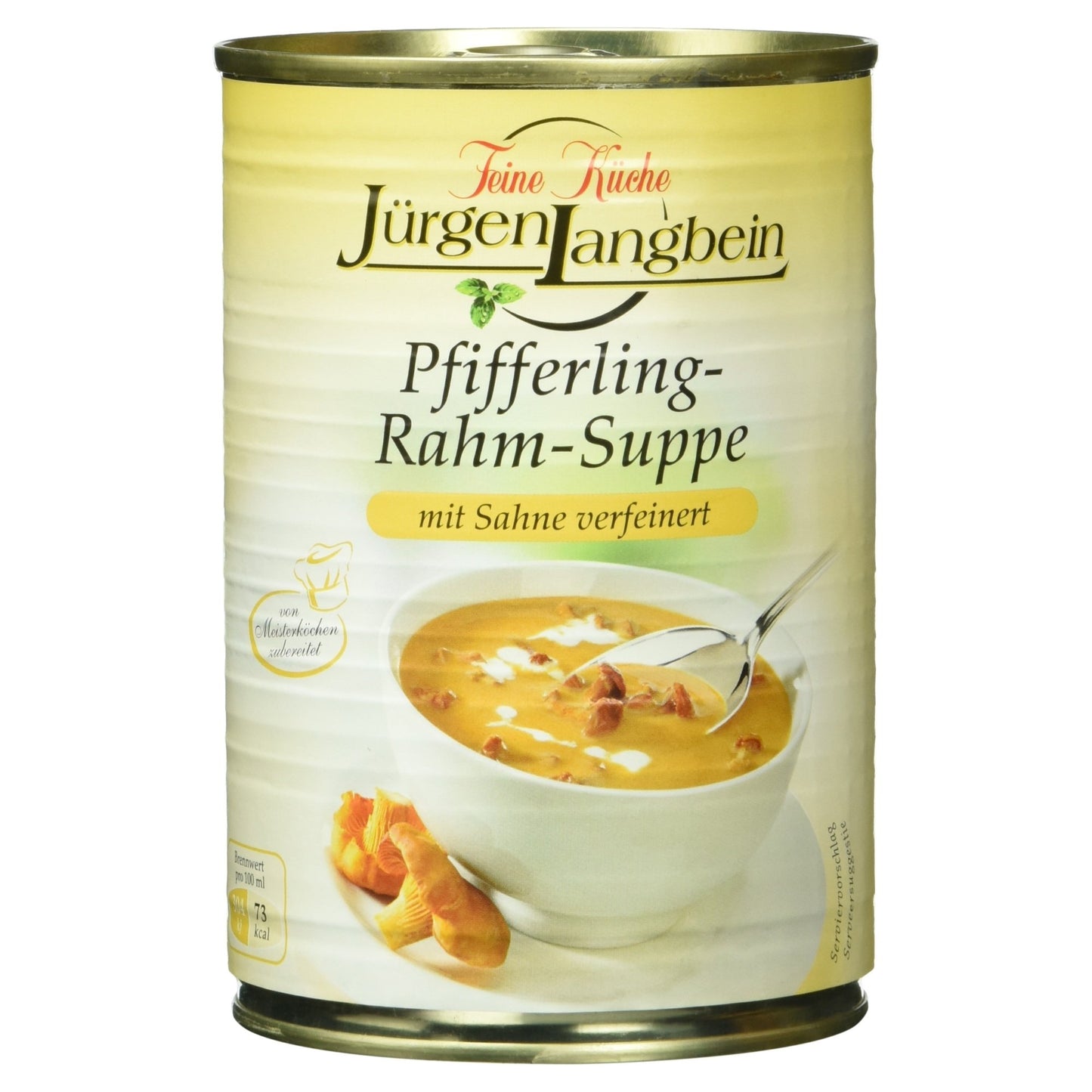 Jürgen Langbein Pfifferling Rahm Suppe 400ml