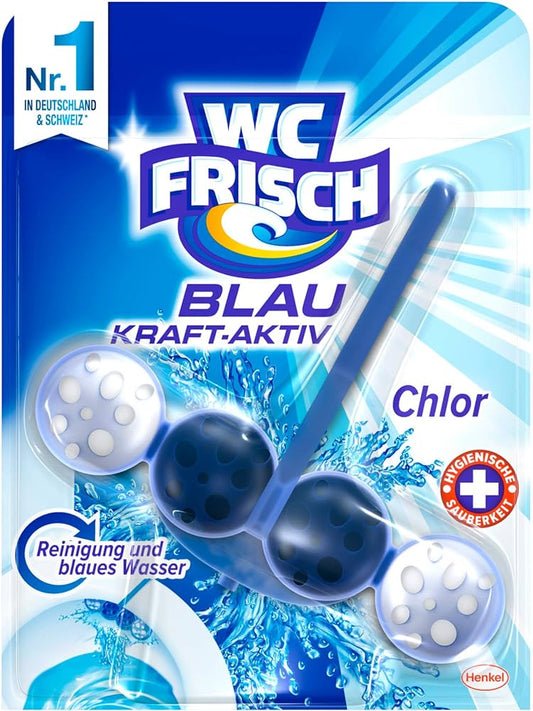 WC Frisch Kraft-Aktiv Blauspüler Chlor 50g