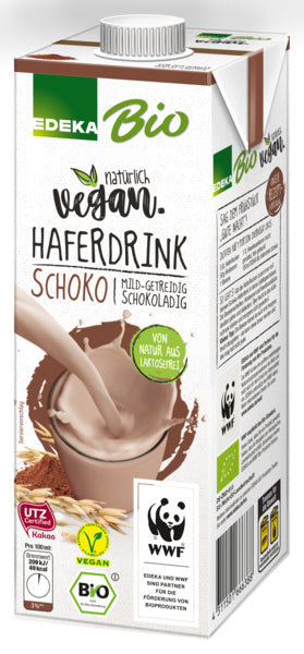 Bio EDEKA My Veggie Veganer Haferdrink Schoko 1l