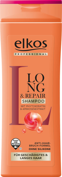 EDEKA elkos Professional Shampoo Long&Repair 300ml