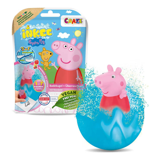 Craze Inkee Badebombe Peppa Pig
