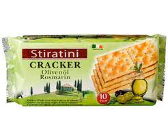 Stiratini Cracker Olivenöl und Rosmarin 250g