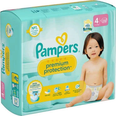 Pampers Windeln Premium Protection Maxi 9-14kg Gr.4 25ST