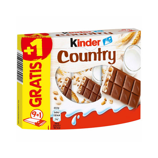 Ferrero kinder Country 9+1ST 235g