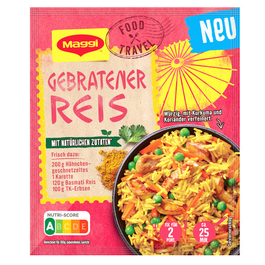 Maggi Food Travel Fix Gebratener Reis Nasi Goreng 31g