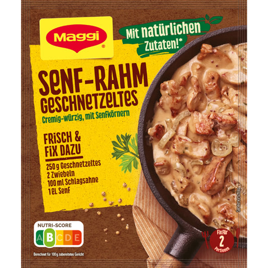 Maggi Fix Senf Rahm Geschnetzeltes 29g