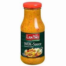 Lien Ying Asisan Style WOK-Sauce Ananas-Curry 240ml