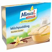 MinusL Pudding Vanille 4x125g