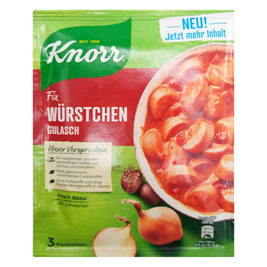 Knorr Fix Würstchen Gulasch 44g