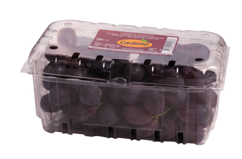 GUT&GÜNSTIG Tafeltrauben rot kernlos Italien Klasse I 500g TopSeal