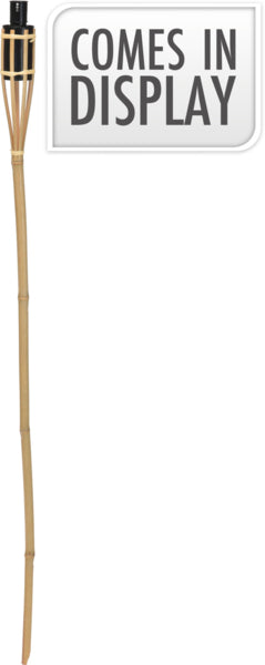 Gartenfackel braun 120cm