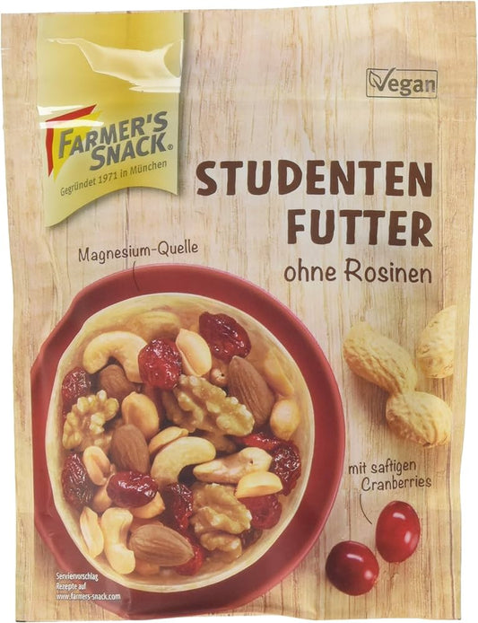 Farmer's Snack Studentenfutter ohne Rosinen 350g