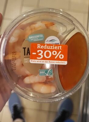 ASC Deutsche See Party Shrimps mit Sweet Chili Dip 100g