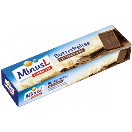 MinusL Butterkekse Schokolade 125g