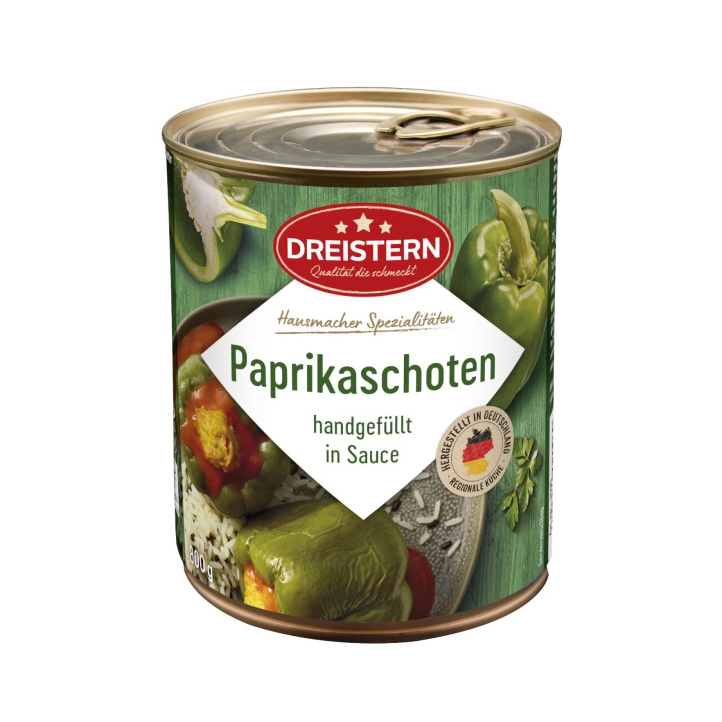 Dreistern Paprikaschoten 800g