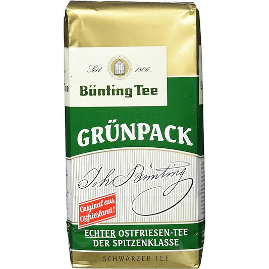 Bünting Grünpack Schwarzer Tee 500g