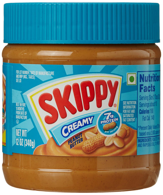 SKIPPY Creamy Peanut Butter 340g