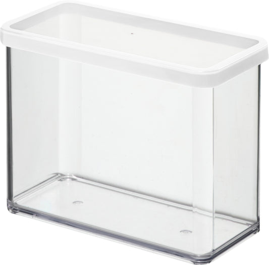 Rotho Premium Dose Loft transparent/weiß 2,1l