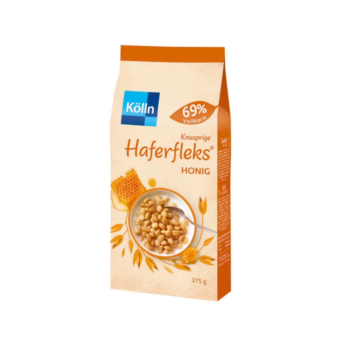 Kölln Knusprige Haferfleks Honig 375g