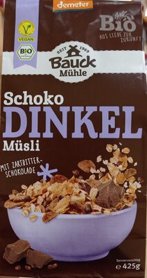 Demeter Bauckhof Dinkel Müsli Schoko 425g