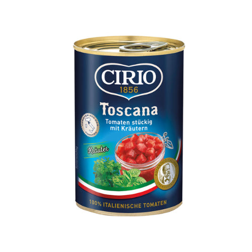 Cirio Tomatenstücke mit Kräutern Toscana 400g