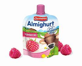 Almighurt praktisch&lecker Himbeer 100g