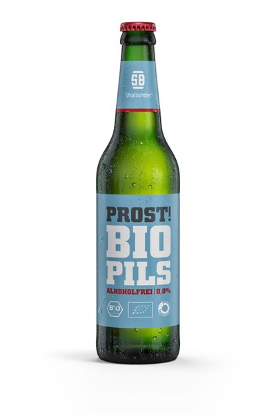 Bio Stralsunder Pils alkoholfrei 0,5l MW