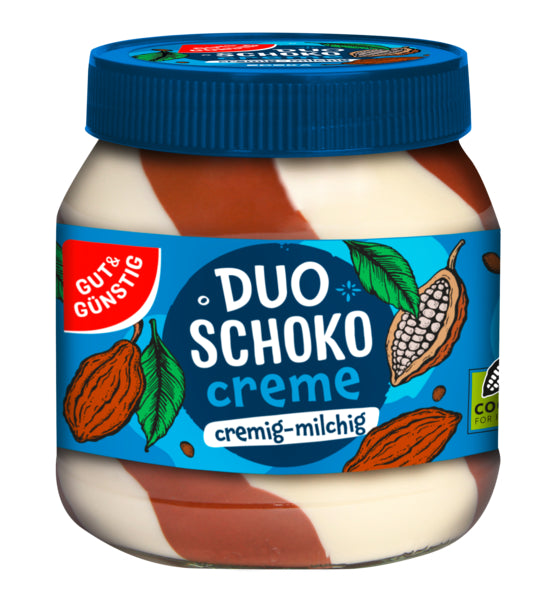 GUT&GÜNSTIG Duo-Schoko-Creme 750g