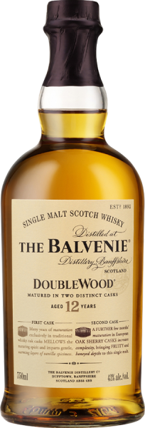 The Balvenie Single Malt Scotch Whisky DoubleWood 12 Years 40% GP 0,7l