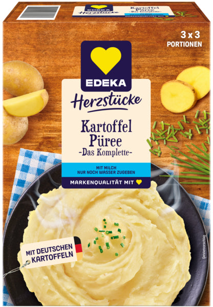 EDEKA Herzstücke Kartoffelpüree das Komplette mit Milch 300g