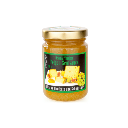 Ruwisch und Zuck Feigensenfsauce grün 190g