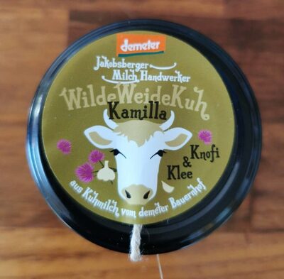 Demeter Wilde Weidekuh Kamilla Knofi&Klee Frischkäse 140g