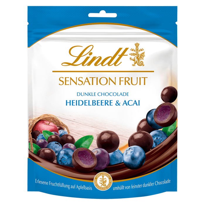 Lindt Sensation Fruit Heidelbeere 150g