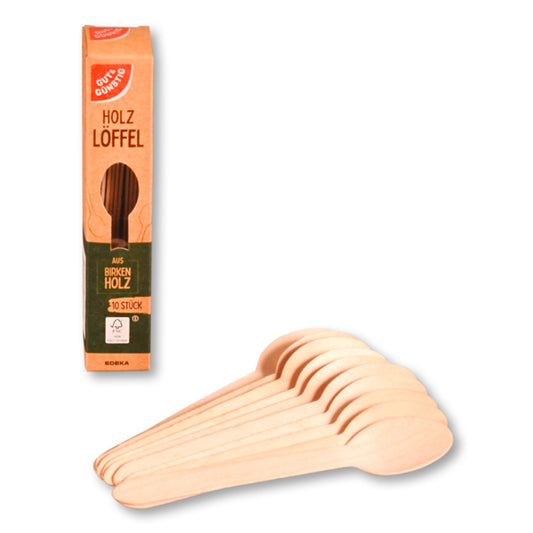 GUT&GÜNSTIG Löffel Birke FSC 10ST