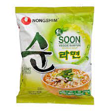 Nong Shim Instantnudeln Veggie Ramyun mild 112g