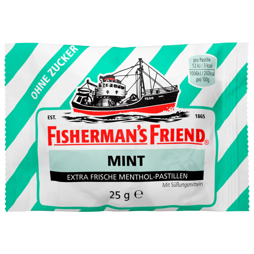 Fishermans Friend Mintohne Zucker 25g