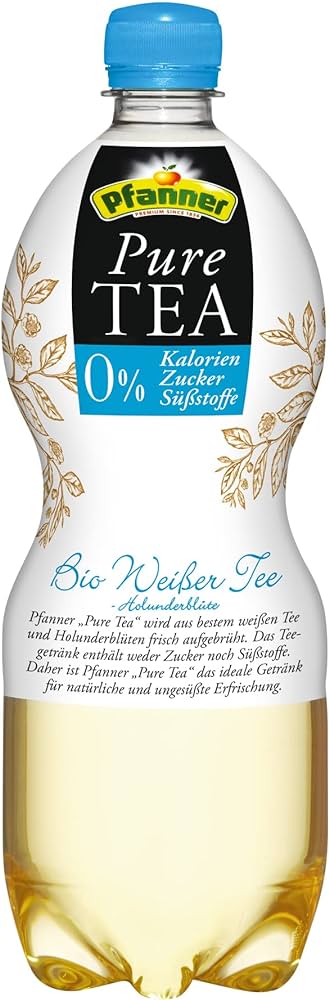 Bio Pfanner PureTea Weißer Tee Holunder 1l DPG