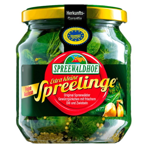 Spreewaldhof Spreelinge feine Auslese (Spreewälder Gurken) 330g