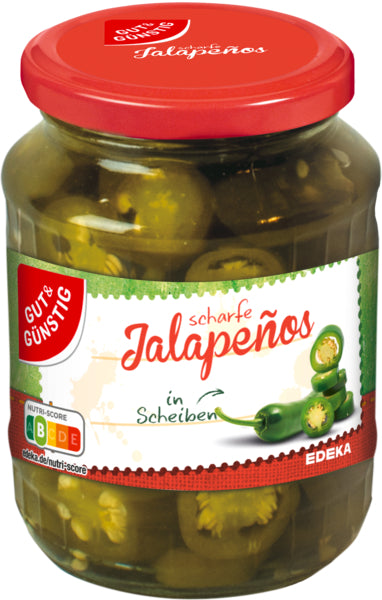 GUT&GÜNSTIG Jalapeno in Scheiben 340g