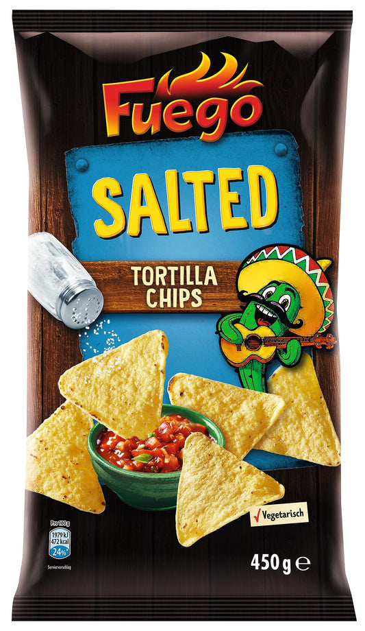 Fuego Tortilla Chips Salt 150g